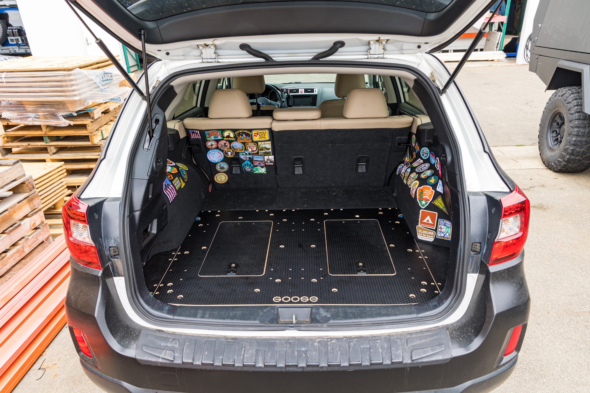 Goose Gear Subaru Outback 2015-2019 5th Gen. - Rear Plate System