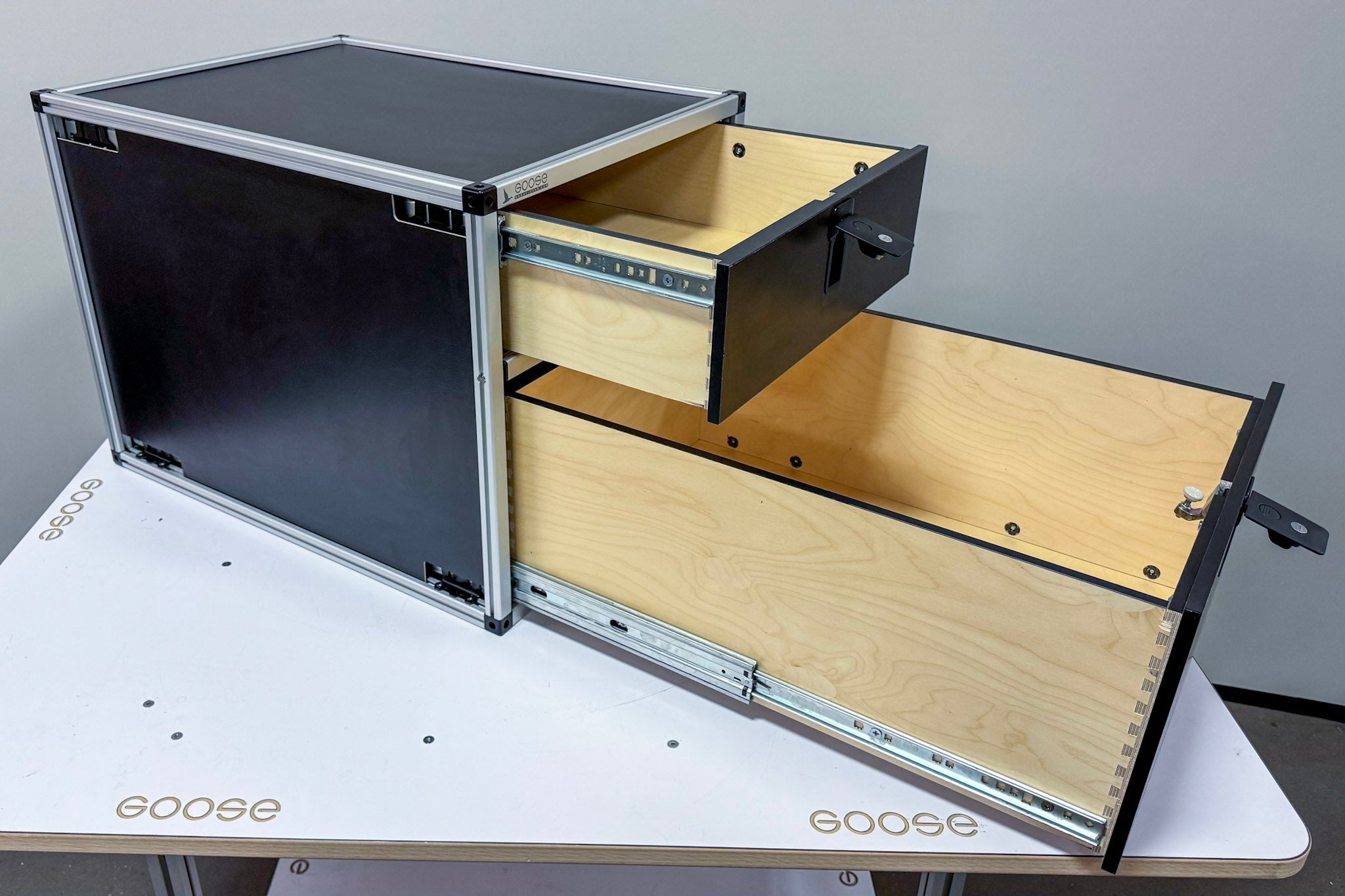 Goose Gear Double Drawer Module - 22 3/16" Wide x 30" Depth