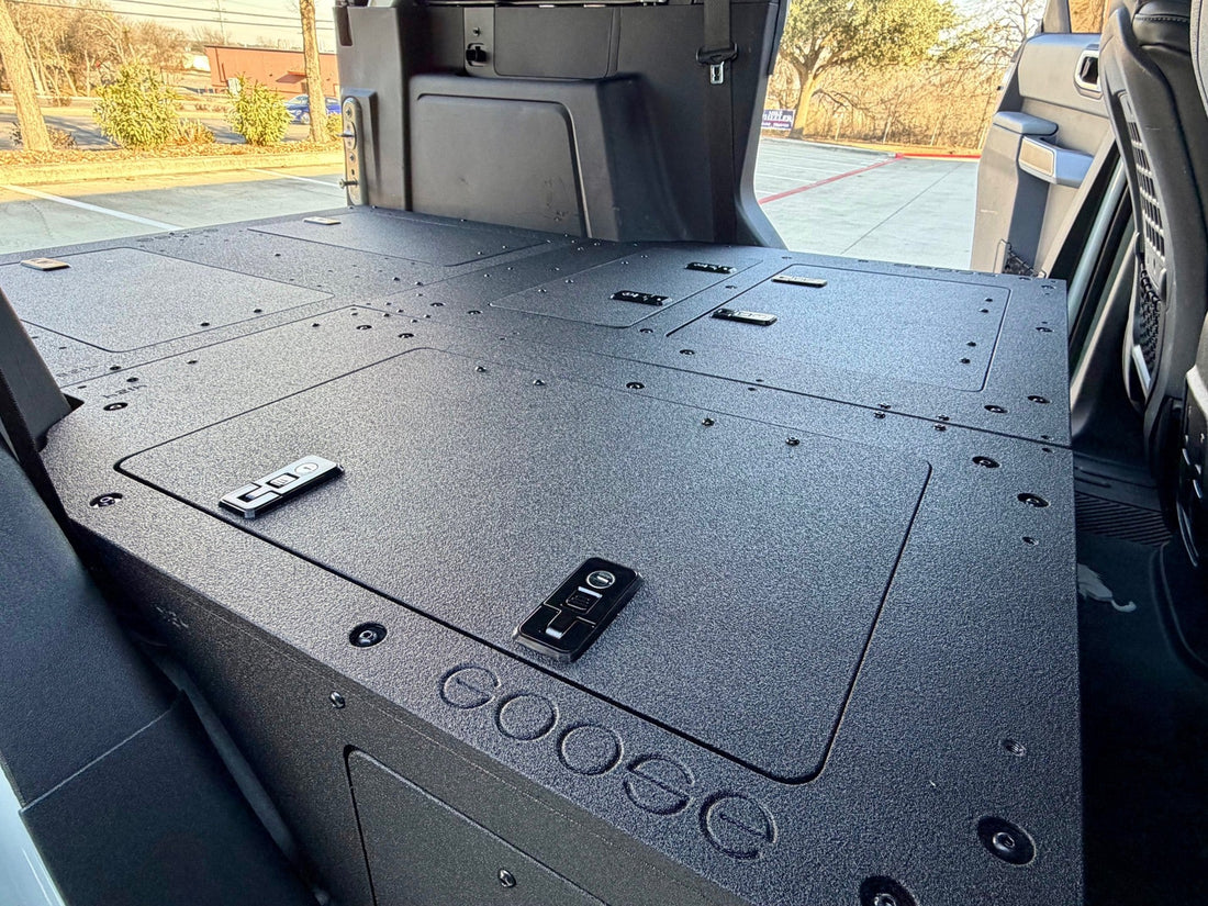 Goose Gear Ford - Bronco - 2021 - Present - 6th Gen - 4 Door - Explore Series - Seat Delete - Second Row - Low Profile