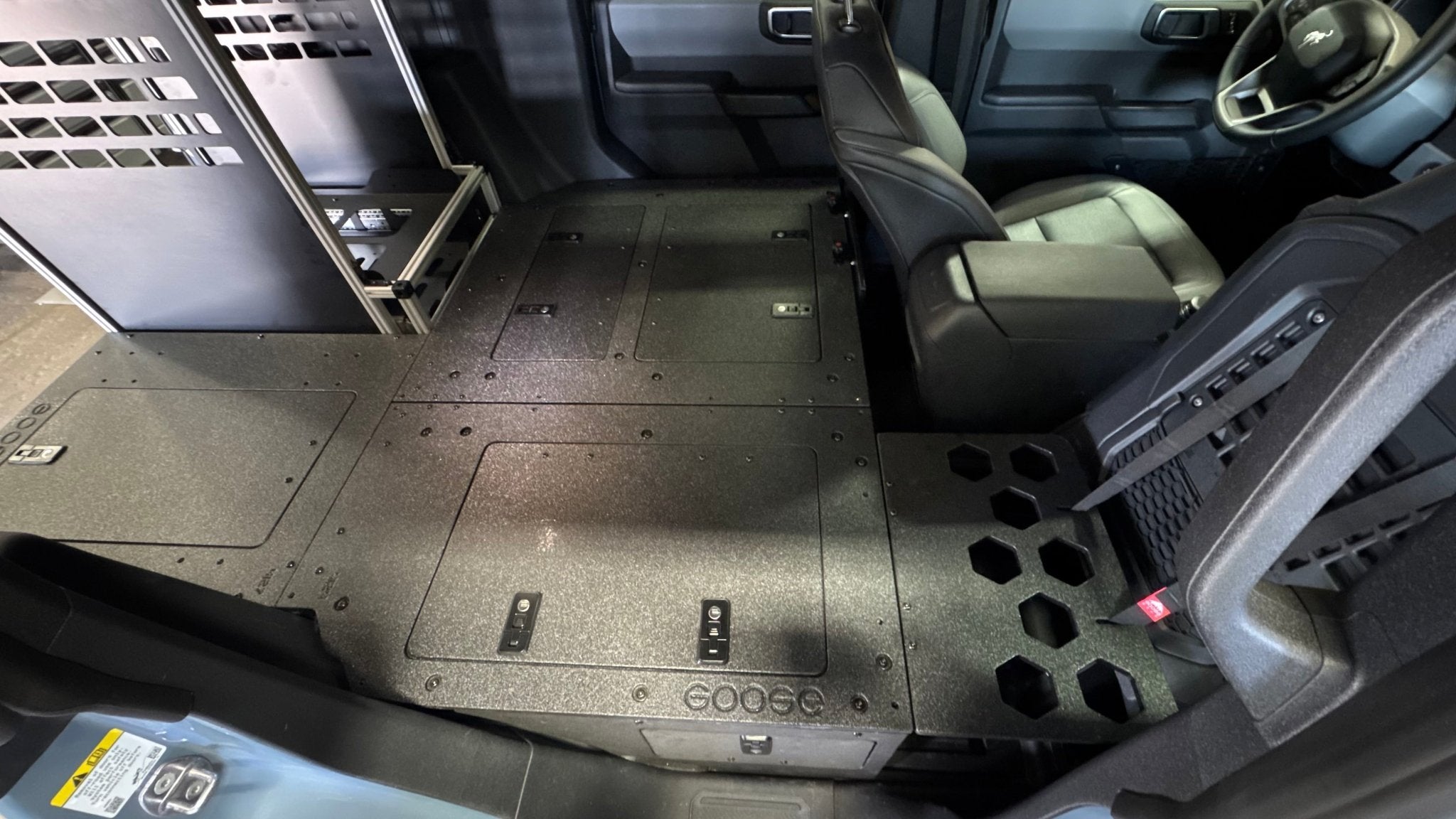 Goose Gear Ford - Bronco - 2021 - Present - 6th Gen - 4 Door - Explore Series - Seat Delete - Second Row - Low Profile