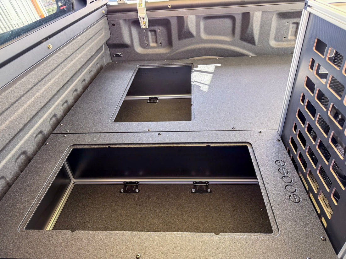 Goose Gear Goose Nest Bed Cubbie for Ford F150 Raptor 2015 - 2020 2nd Gen. SuperCrew 19 - 3/16x34x10