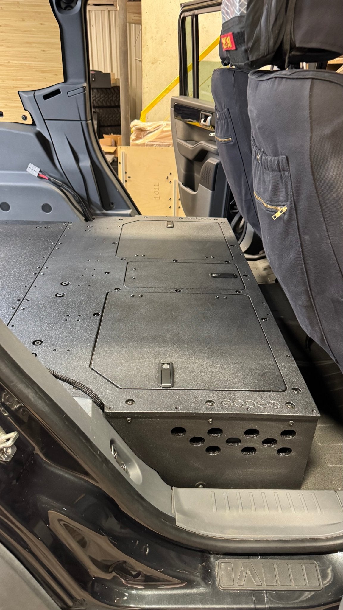 Goose Gear Ineos - Grenadier - 2024 - Present - 1st Gen - Venture Series - RCI Second Row Seat Delete Plate System