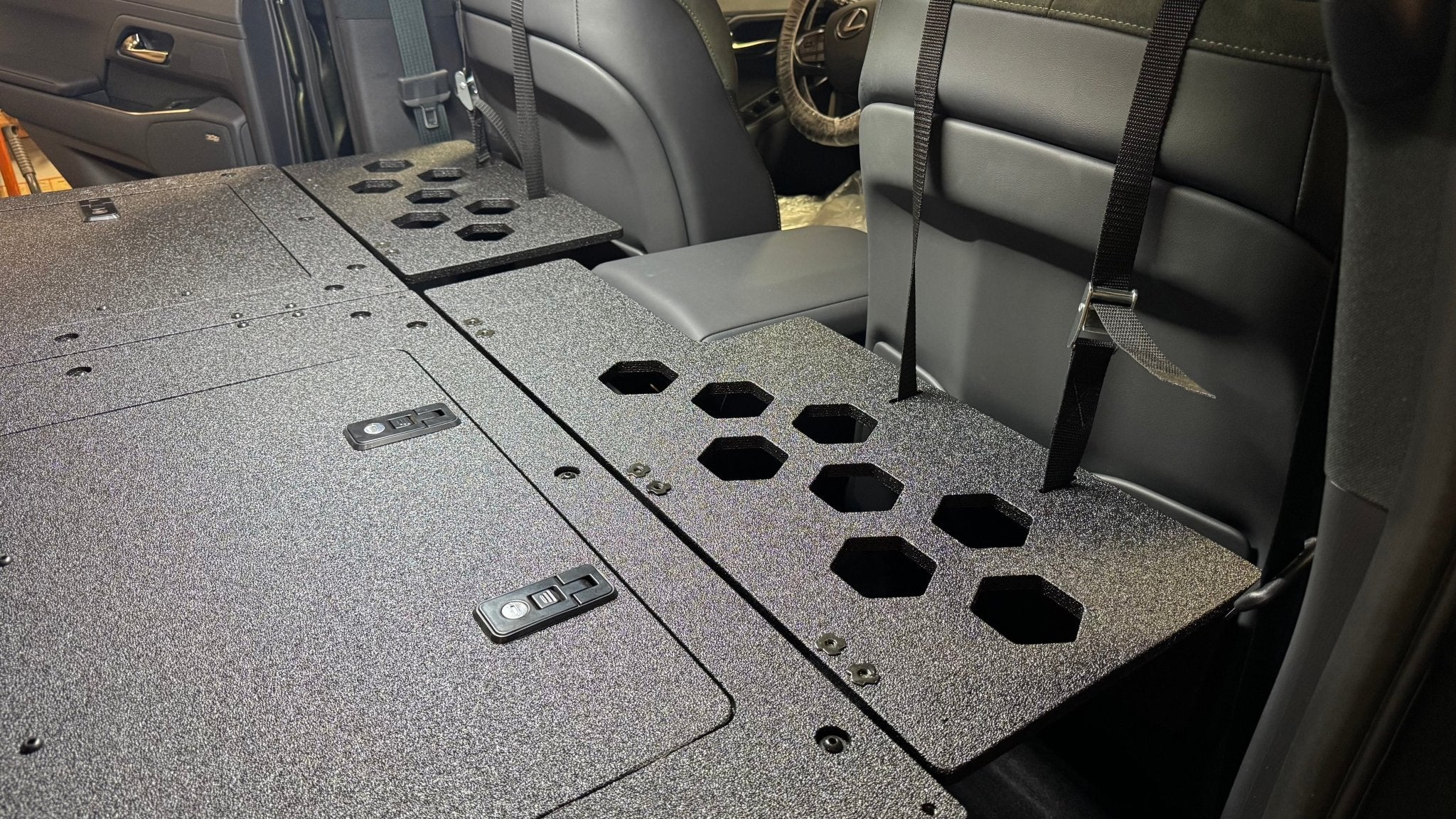 Goose Gear Lexus - GX550 - 2024 - Present - Explore Series - Seat Delete Plate System - Second Row - 10" Module Based