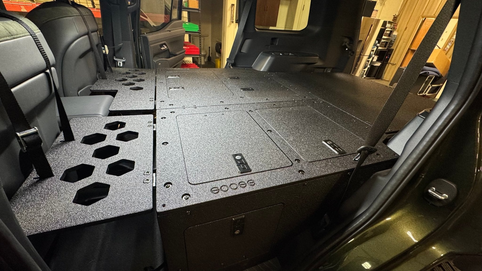 Goose Gear Lexus - GX550 - 2024 - Present - Explore Series - Seat Delete Plate System - Second Row - 10" Module Based