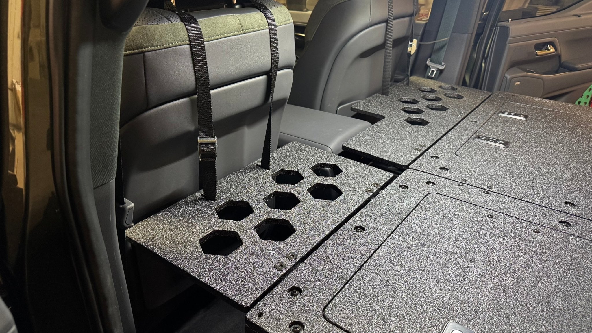Goose Gear Lexus - GX550 - 2024 - Present - Explore Series - Seat Delete Plate System - Second Row - 10" Module Based