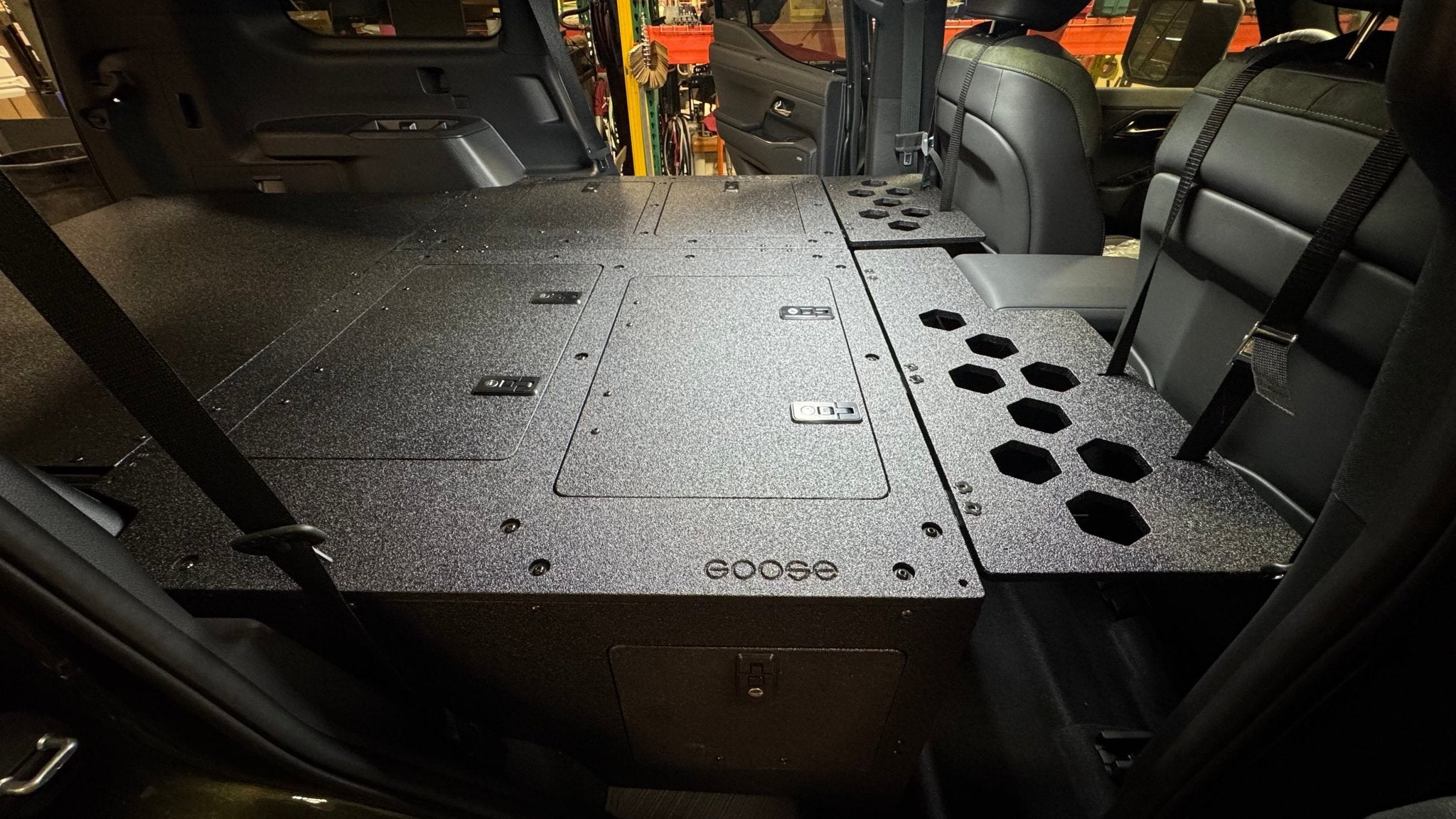Goose Gear Lexus - GX550 - 2024 - Present - Explore Series - Seat Delete Plate System - Second Row - 10" Module Based
