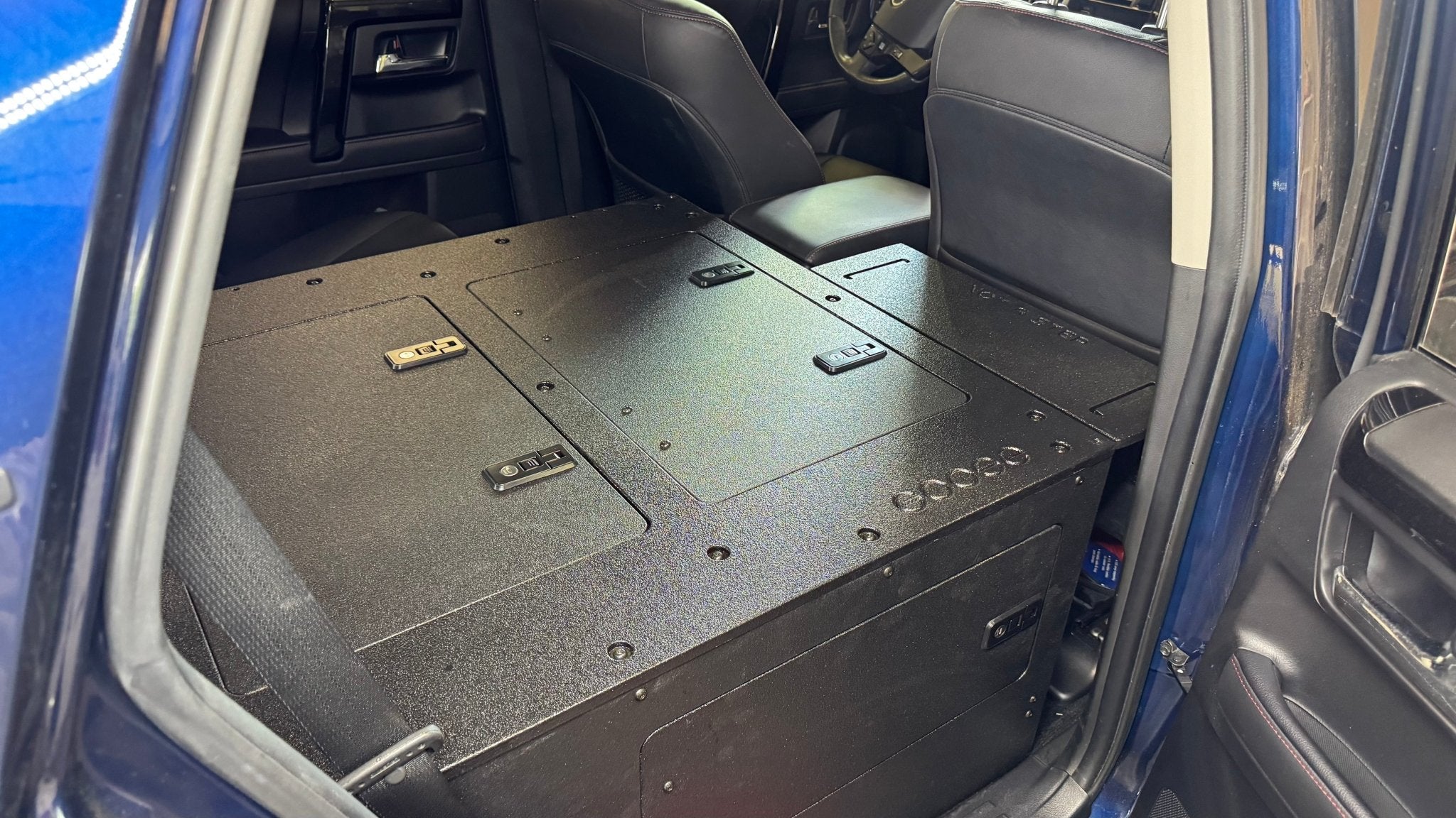 Goose Gear Toyota - 4Runner - 2010 - Present - 5th Gen - Standard - Explore Series - Seat Delete Plate System - Second Row - V2 - 10" Module Based