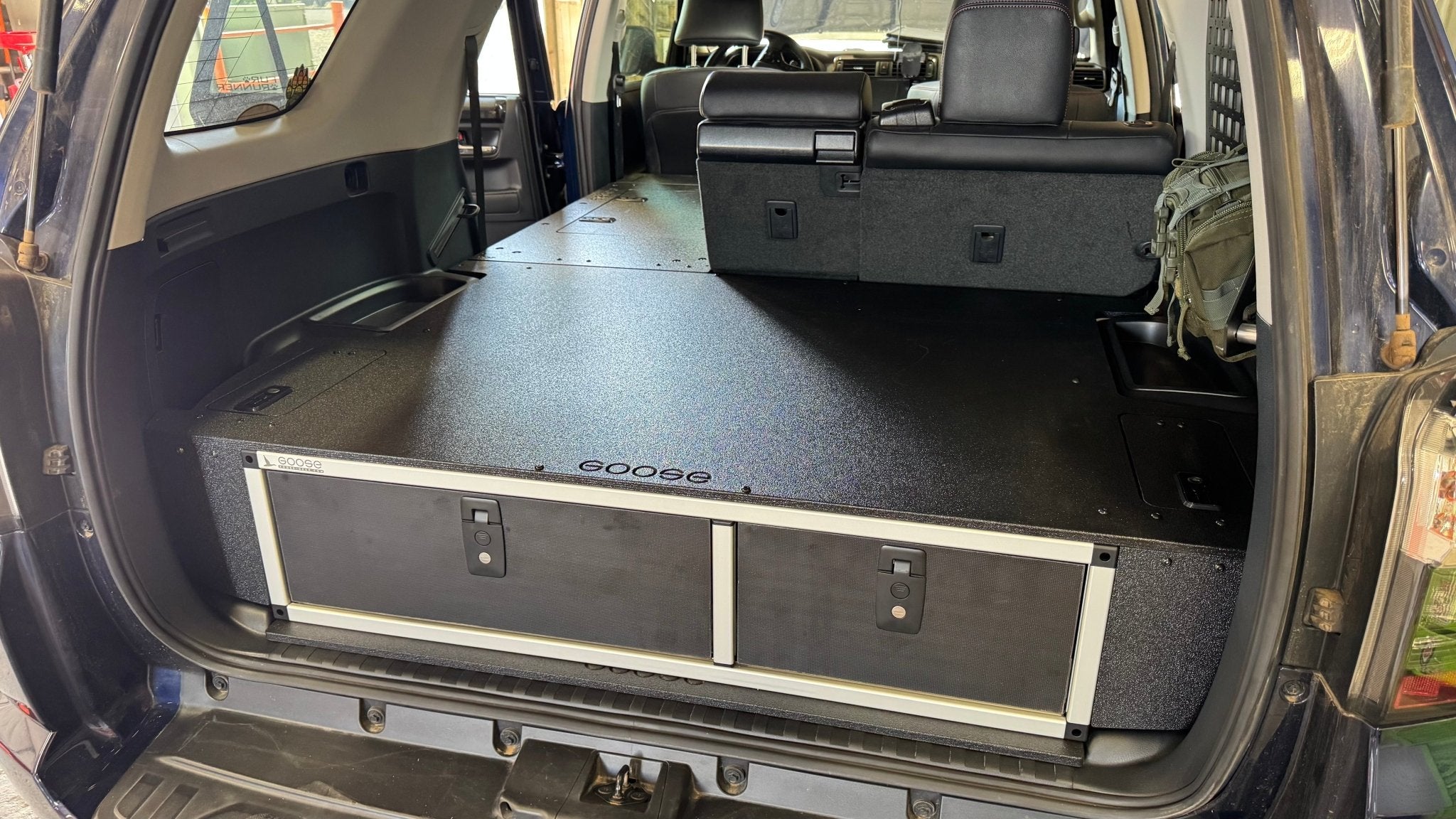 Goose Gear Toyota - 4Runner - 2010 - Present - 5th Gen - Standard - Explore Series - Seat Delete Plate System - Second Row - V2 - 10" Module Based