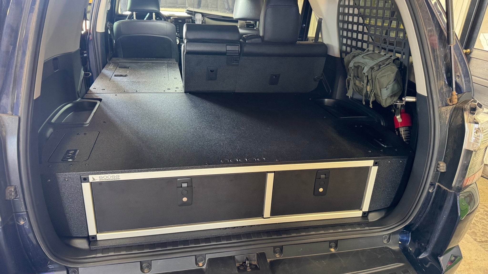 Goose Gear Toyota - 4Runner - 2010 - Present - 5th Gen - Standard - Explore Series - Seat Delete Plate System - Second Row - V2 - 10" Module Based