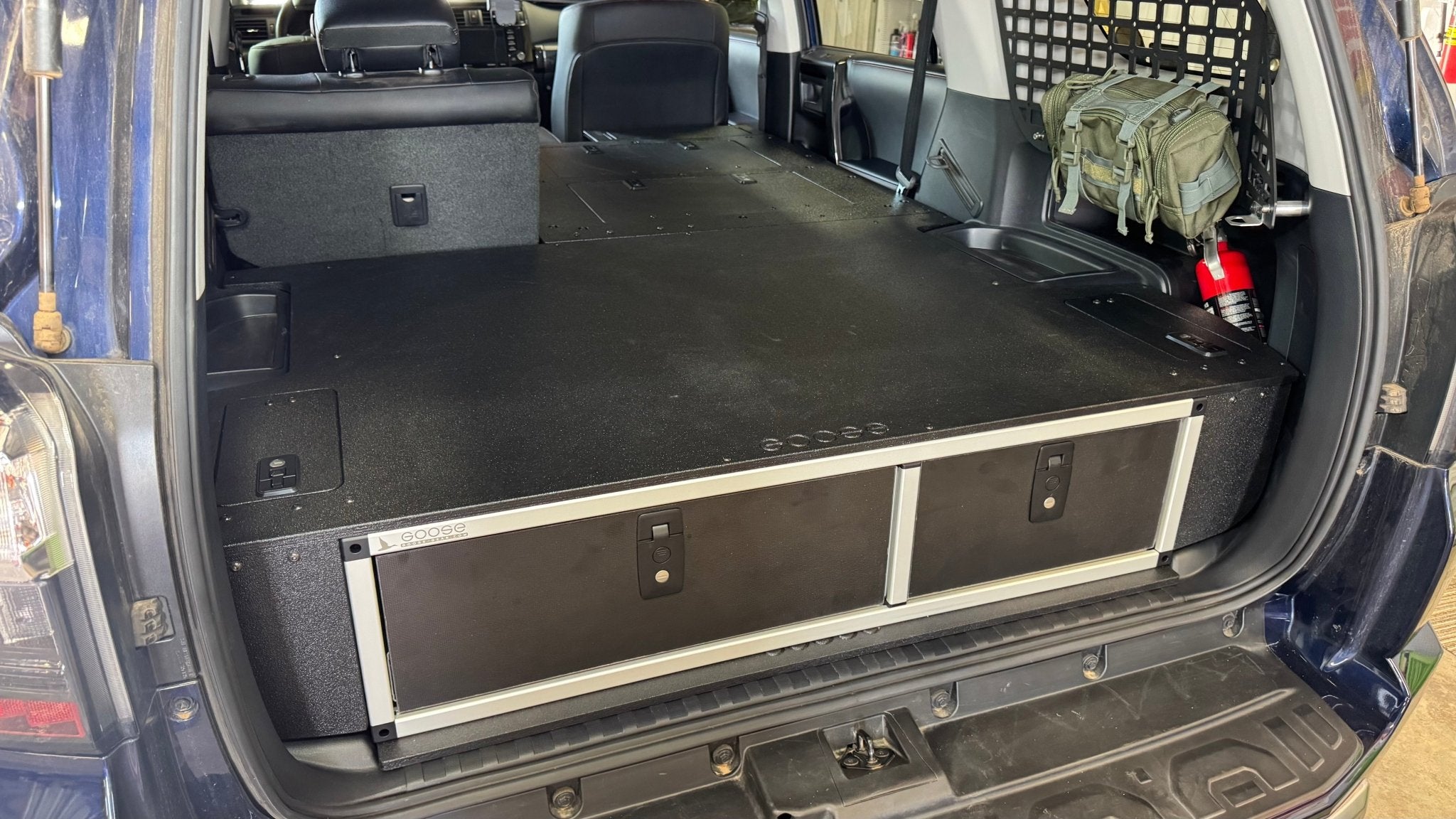 Goose Gear Toyota - 4Runner - 2010 - Present - 5th Gen - Standard - Explore Series - Seat Delete Plate System - Second Row - V2 - 10" Module Based