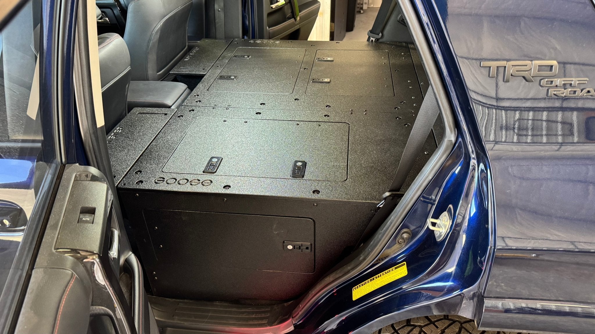 Goose Gear Toyota - 4Runner - 2010 - Present - 5th Gen - Standard - Explore Series - Seat Delete Plate System - Second Row - V2 - 10" Module Based