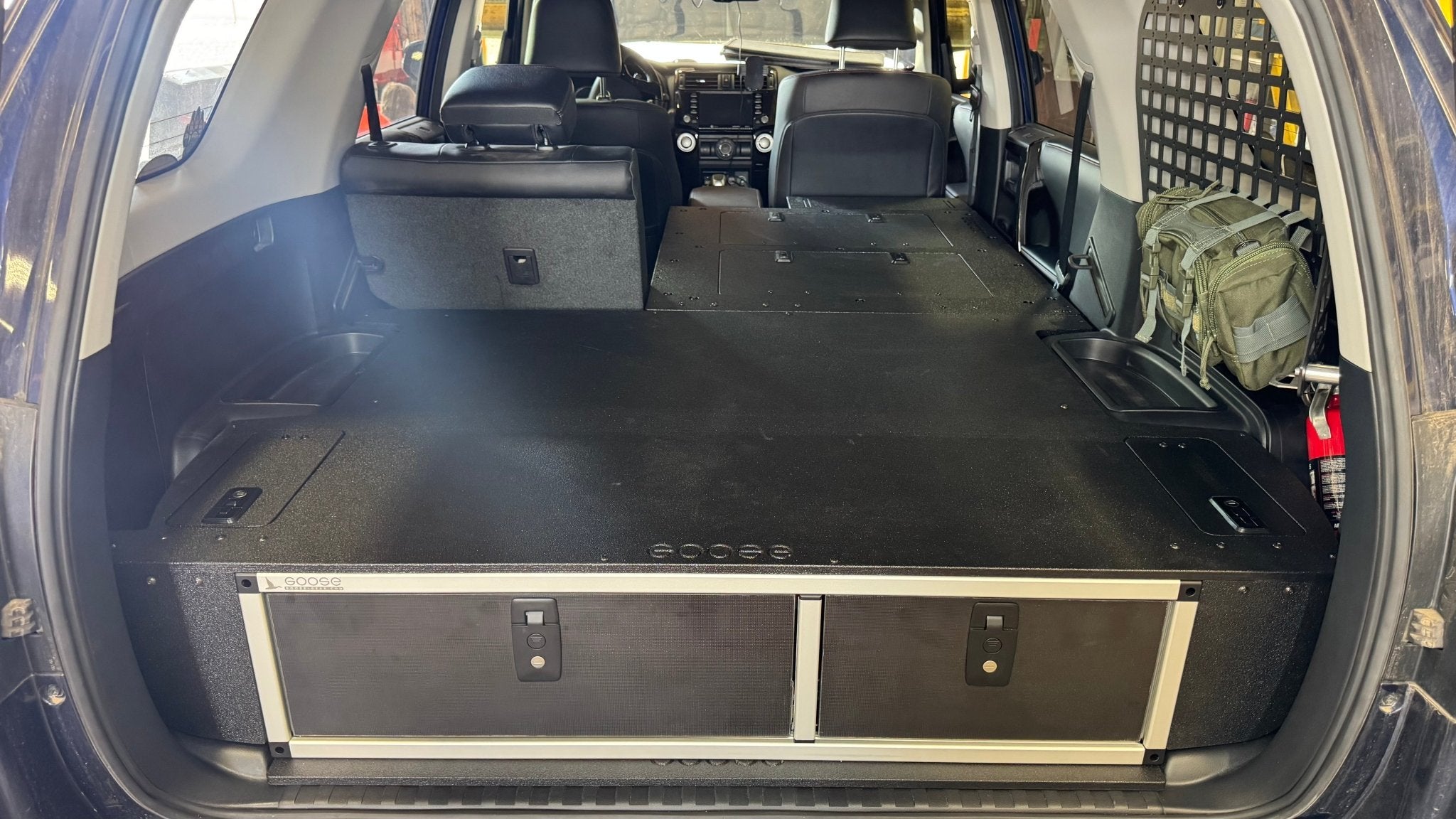 Goose Gear Toyota - 4Runner - 2010 - Present - 5th Gen - Standard - Explore Series - Seat Delete Plate System - Second Row - V2 - 10" Module Based