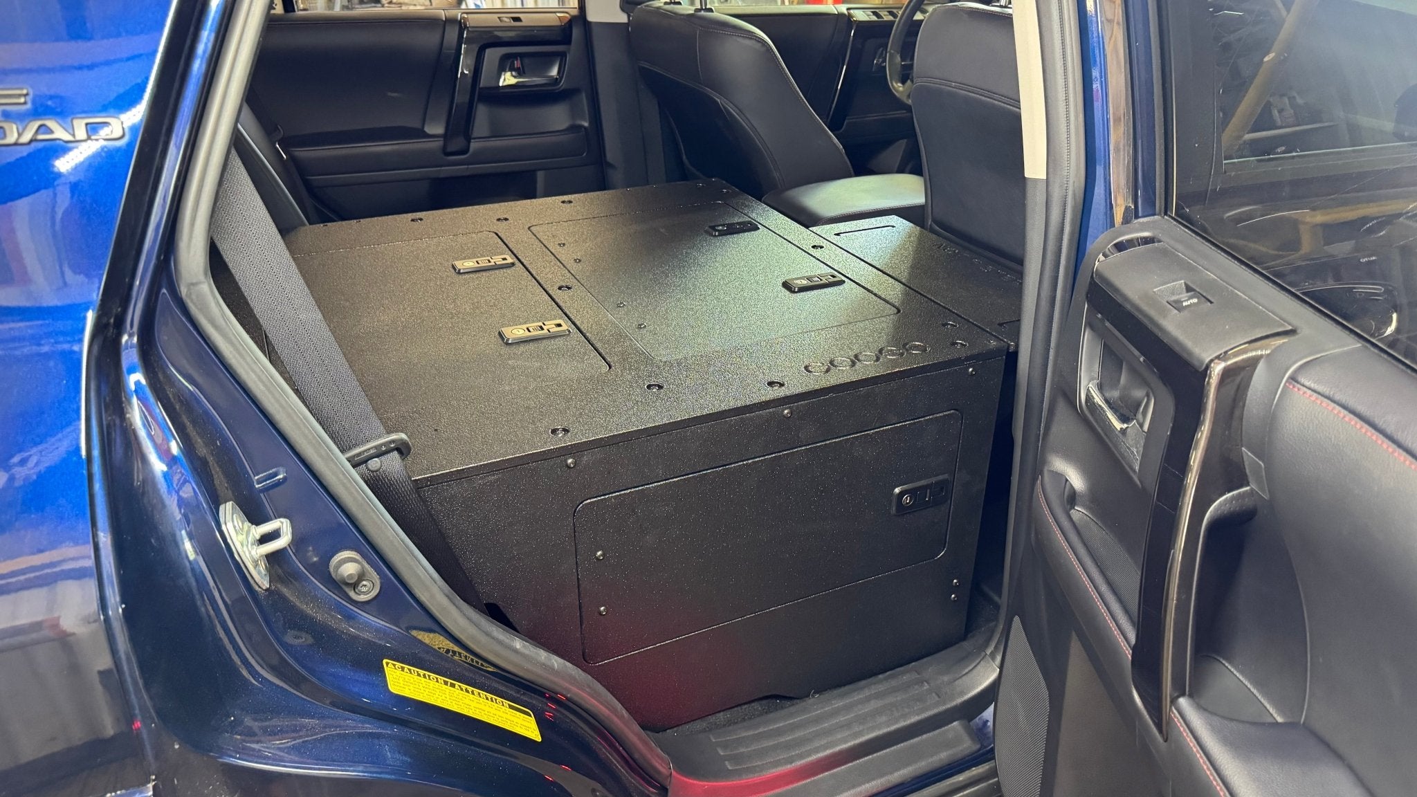 Goose Gear Toyota - 4Runner - 2010 - Present - 5th Gen - Standard - Explore Series - Seat Delete Plate System - Second Row - V2 - 10" Module Based