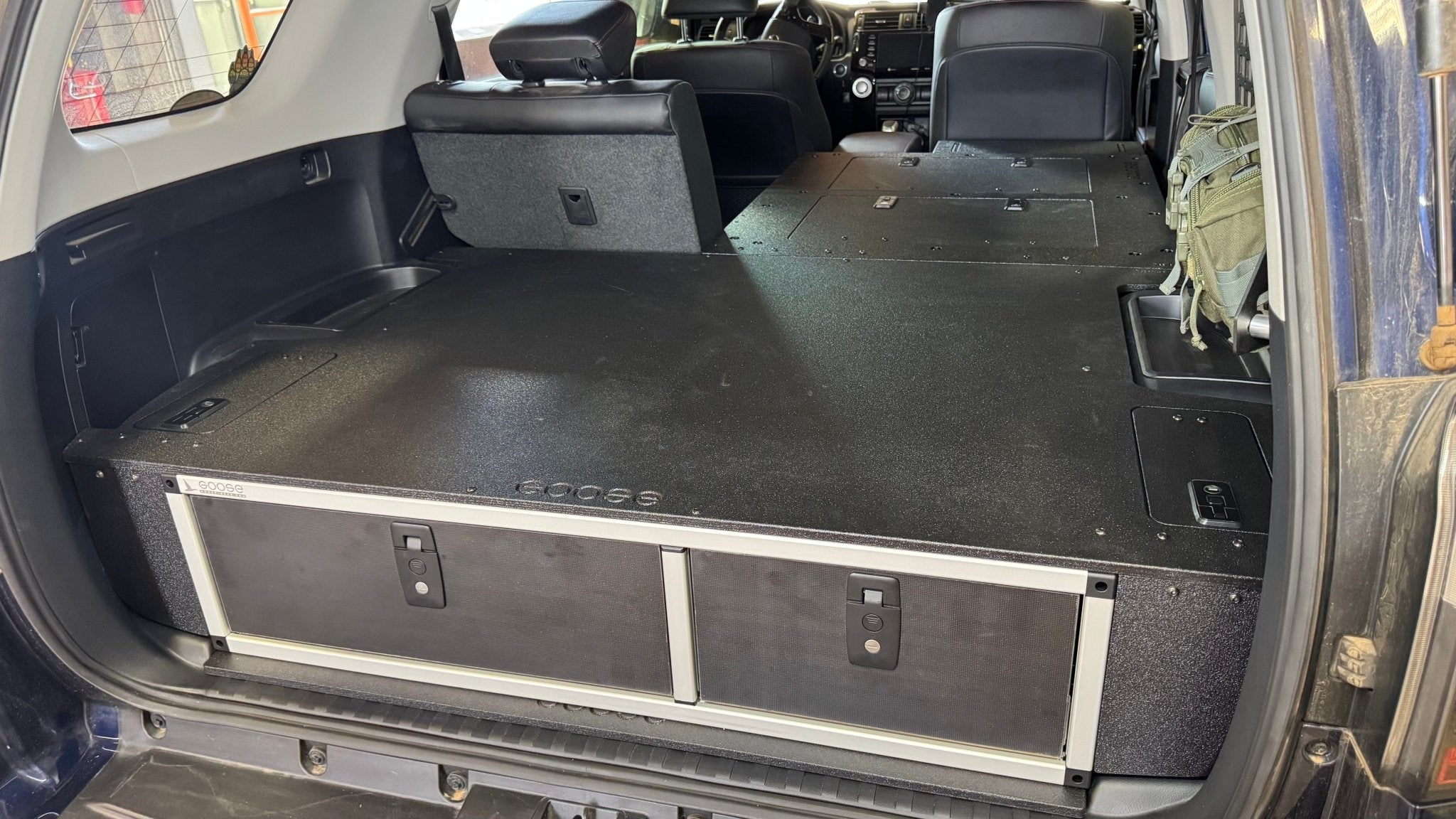 Goose Gear Toyota - 4Runner - 2010 - Present - 5th Gen - Standard - Explore Series - Seat Delete Plate System - Second Row - V2 - 10" Module Based