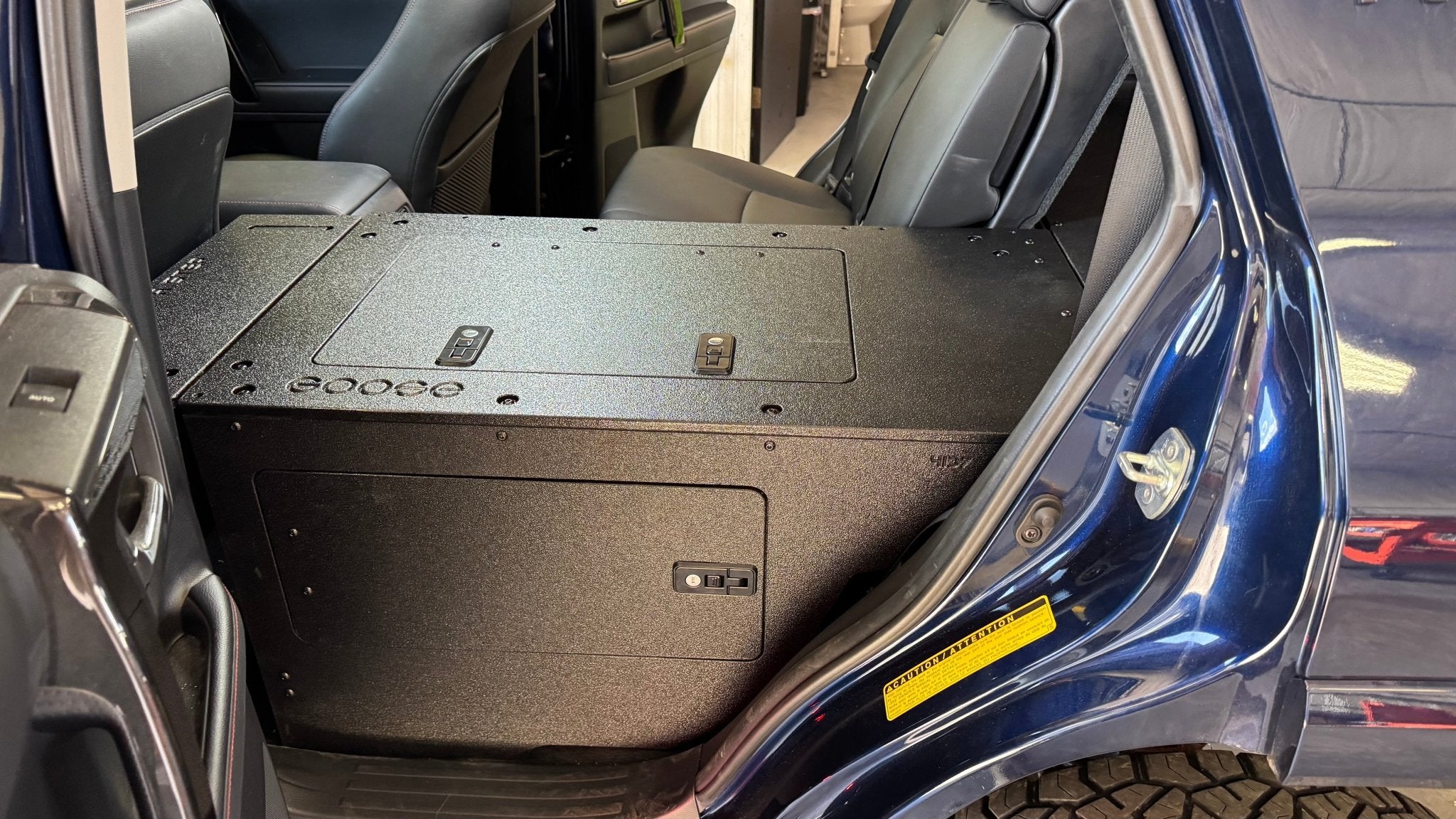 Goose Gear Toyota - 4Runner - 2010 - Present - 5th Gen - Standard - Explore Series - Seat Delete Plate System - Second Row - V2 - 10" Module Based