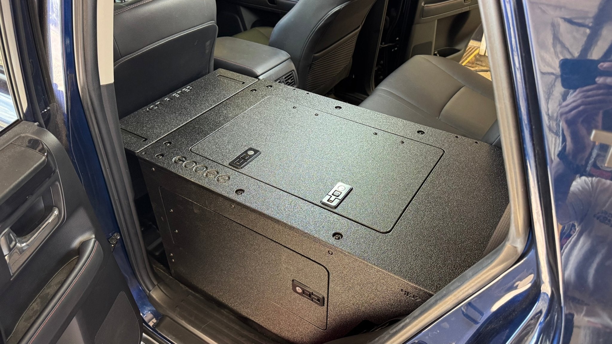 Goose Gear Toyota - 4Runner - 2010 - Present - 5th Gen - Standard - Explore Series - Seat Delete Plate System - Second Row - V2 - 10" Module Based