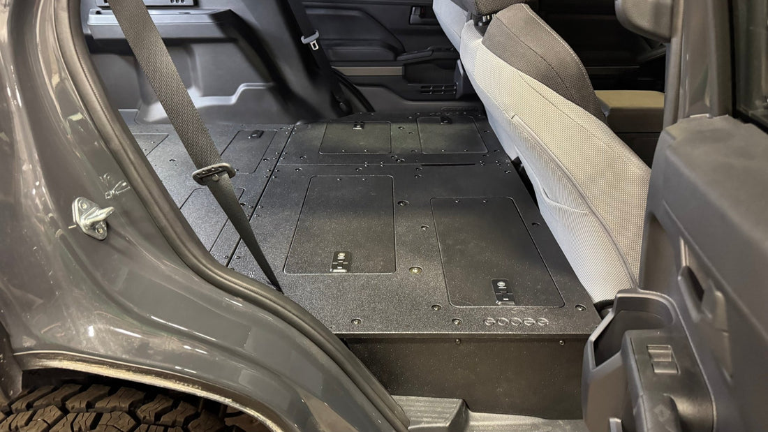 Goose Gear Toyota - 4Runner - 2025 - Present - 6th Gen - Explore Series - Seat Delete Plate System - Plate Based - Non - Hybrid - Non - Third Row Vehicles