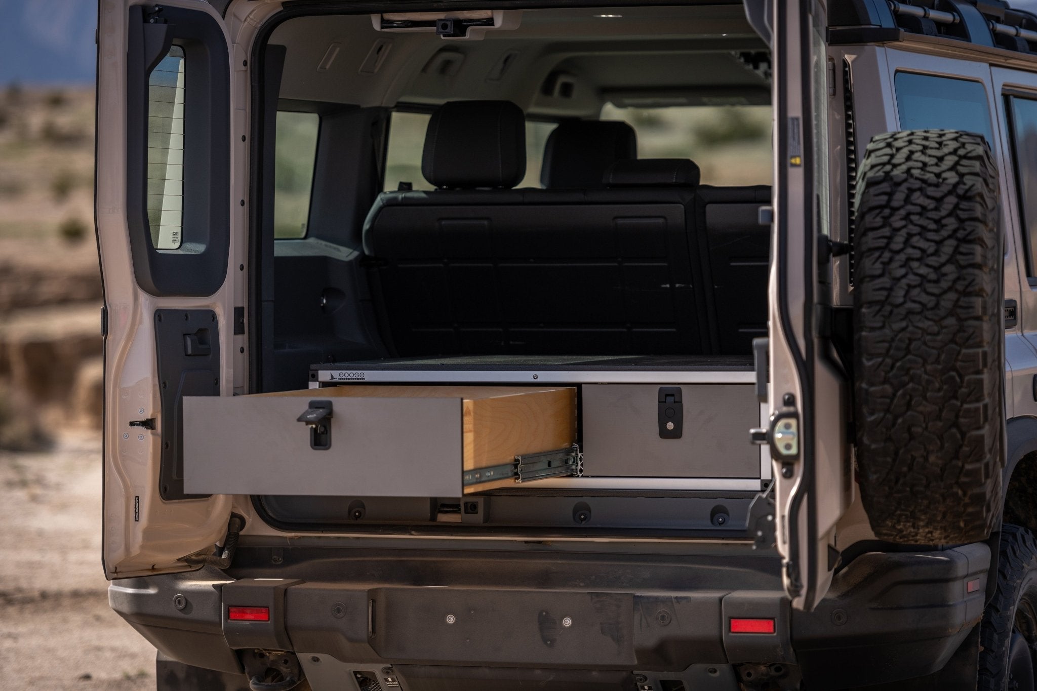 Goose Gear Ineos - Grenadier - 2024-Present - 1st Gen - Explore Series - Side X Side Drawer Module - 41 3/8"W x 10"H x 34"D