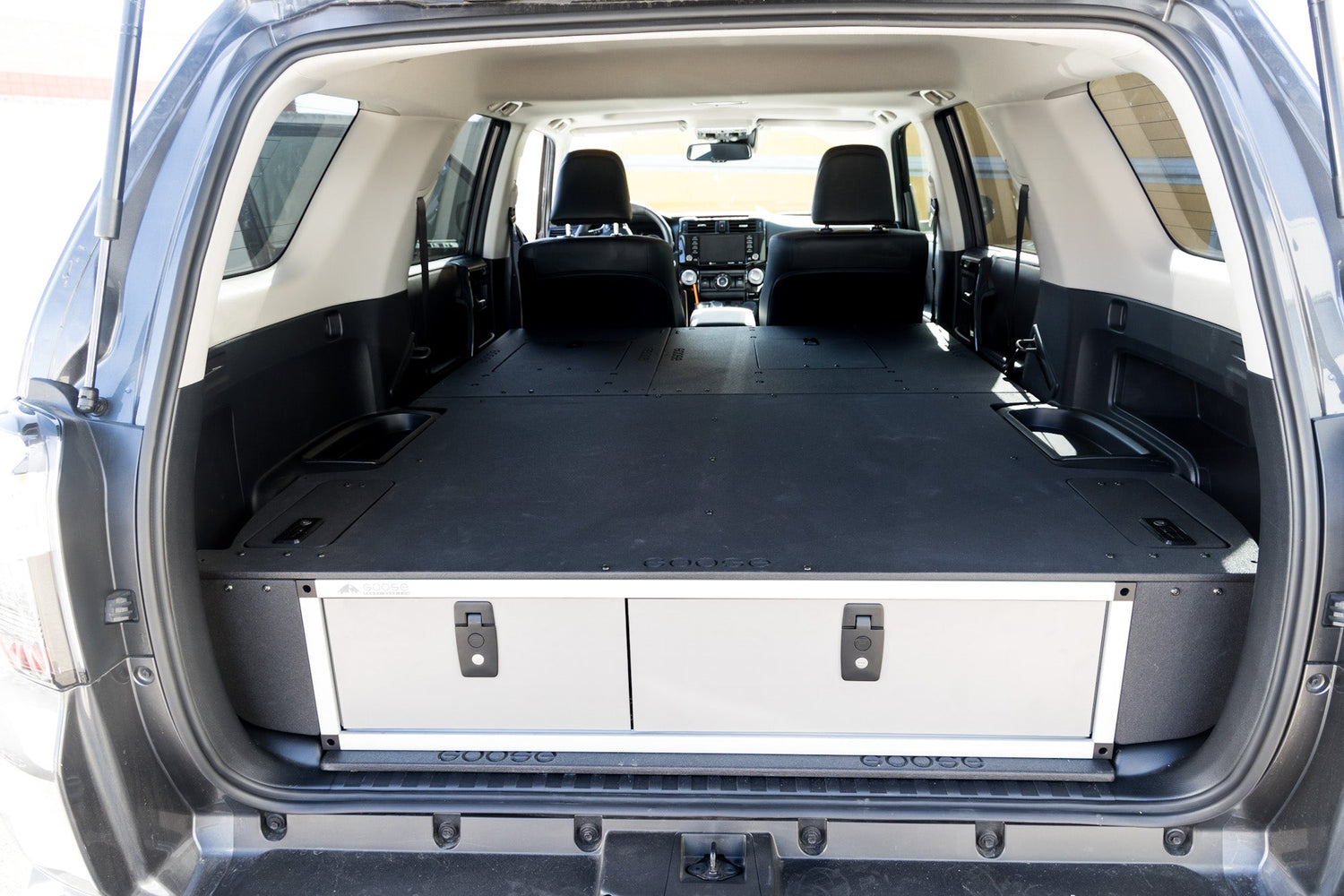 Goose Gear Stealth Sleep and Storage Package with Fitted Top Plate for Toyota 4Runner 2010-Present 5th Gen.