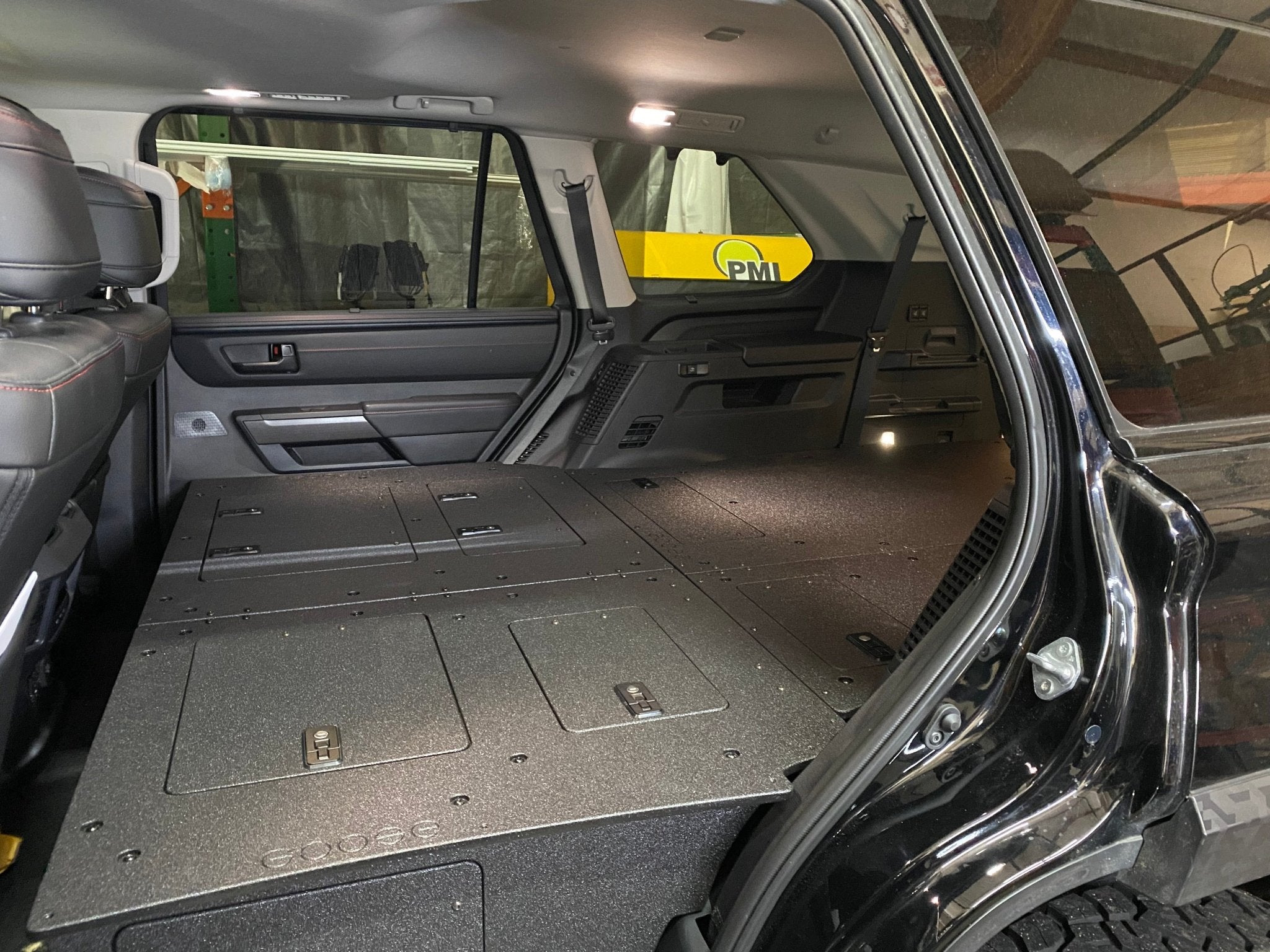 Goose Gear Toyota - Sequoia - 2023-Present - 3rd Gen - Explore Series - Seat Delete Plate System - Second Row with Captain&