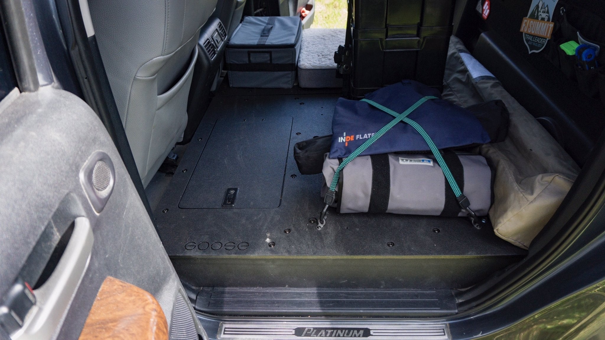 Toyota Tundra 07-13 Second Row Seat Delete Plate System Goose Gear