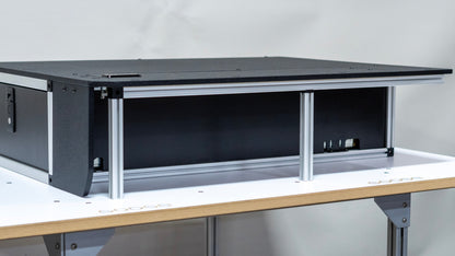 Toyota Land Cruiser 1980-1990 60 Series - Single Drawer Module with Fitted Top Plate - 22-3/16"W x 9-1/2"H x 40"D