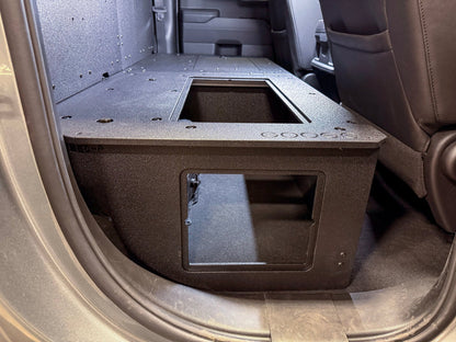 Goose Gear CHEVROLET - SILVERADO - 2019 - PRESENT - 4TH GEN - DOUBLE CAB - EXPLORE SERIES - SECOND ROW DELETE PLATE SYSTEM - 100%