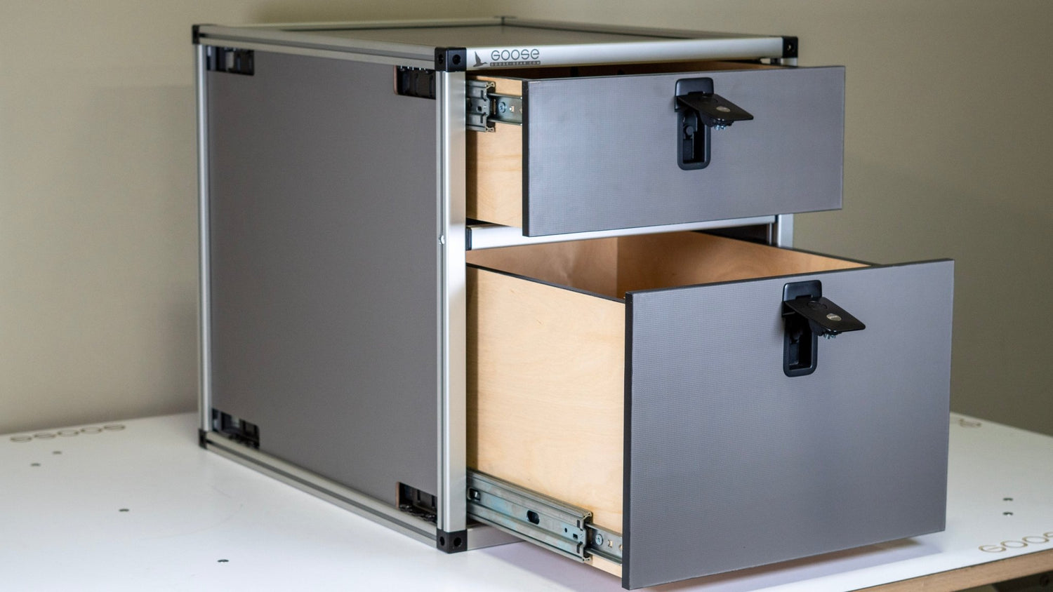 Goose Gear Double Drawer Module - 19 3/16" Wide x 25" Depth