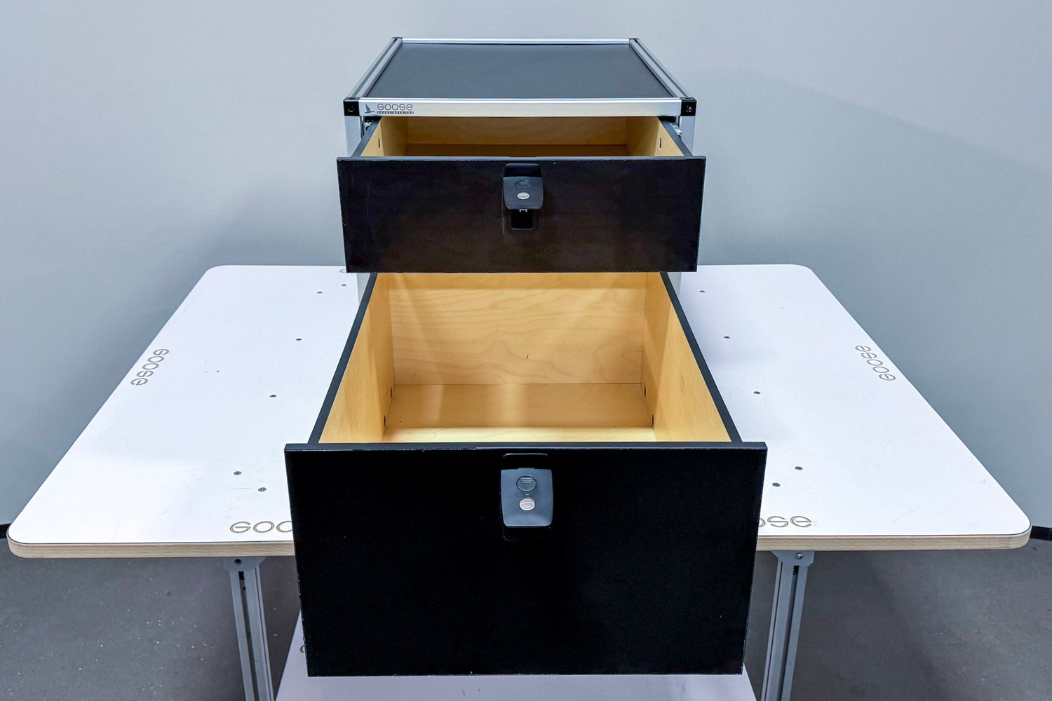 Goose Gear Double Drawer Module - 22 3/16" Wide x 30" Depth