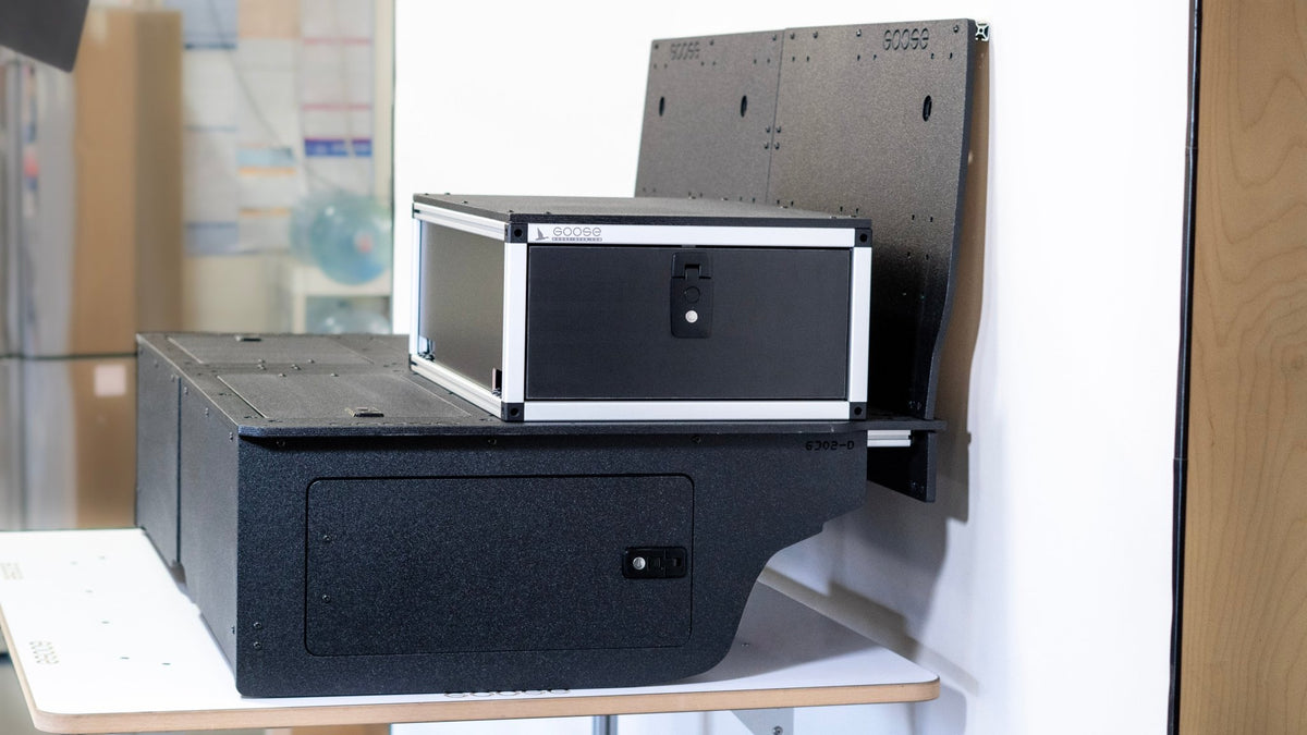 Goose Gear Explore Series - Single Drawer Module - 19-3/16"W x 28"D - With Non-Fitted Top Plate