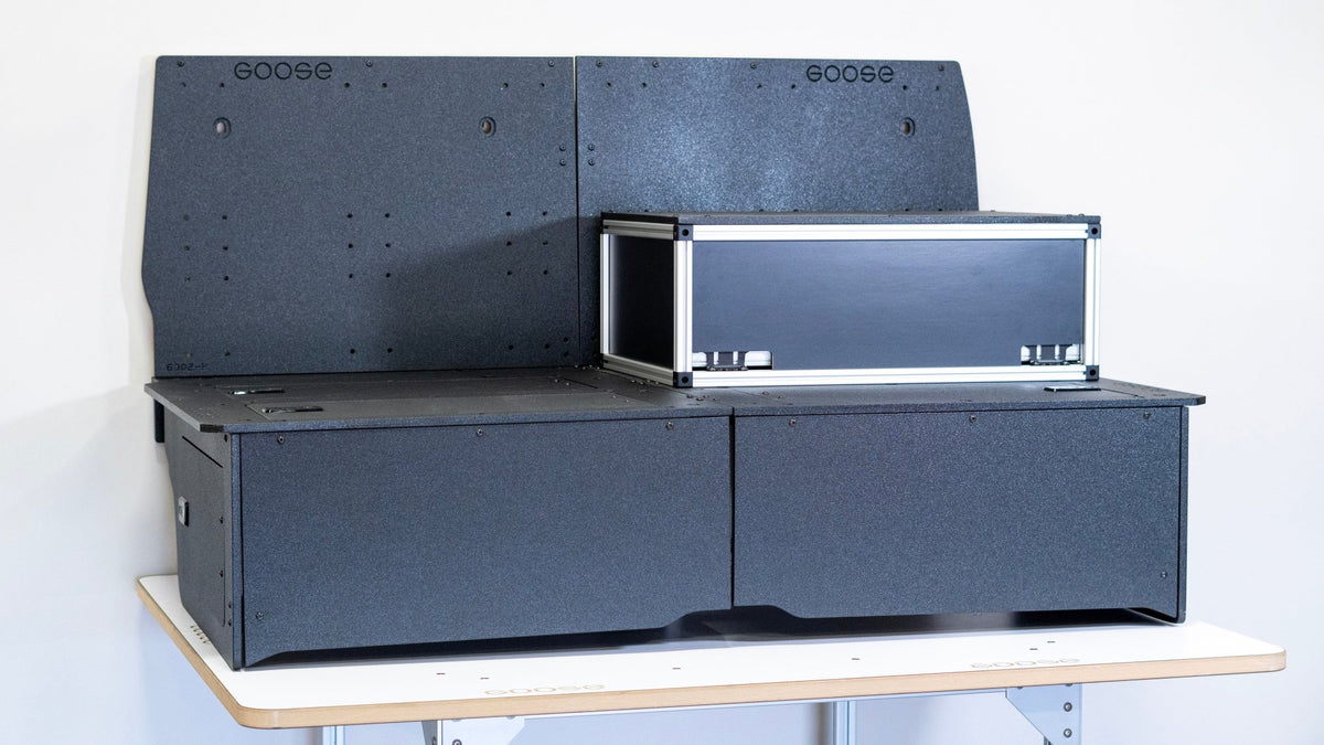 Goose Gear Explore Series - Single Drawer Module - 19-3/16"W x 28"D - With Non-Fitted Top Plate
