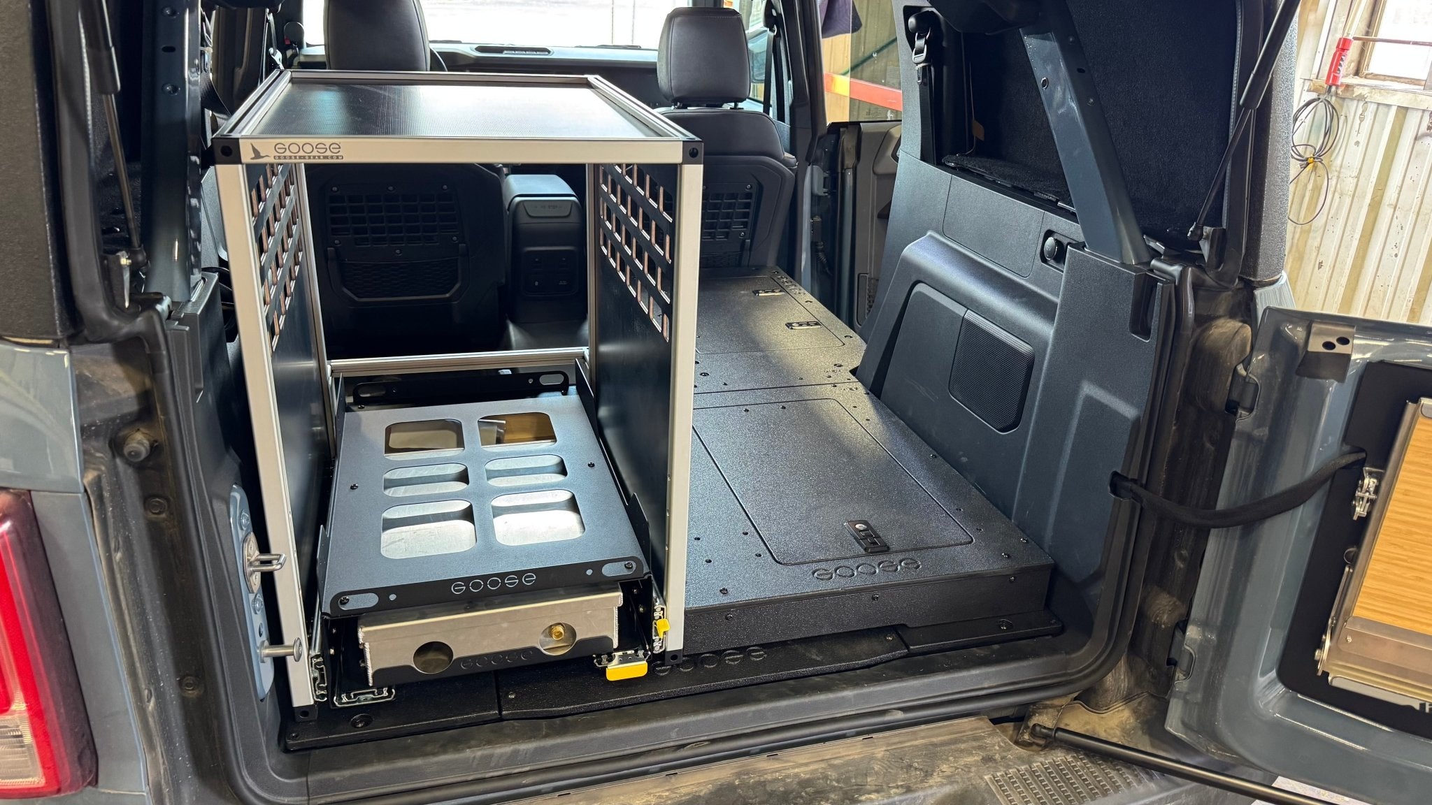 Goose Gear Ford - Bronco - 2021 - Present - 6th Gen - 4 Door - Explore Series - Seat Delete - Second Row - Low Profile