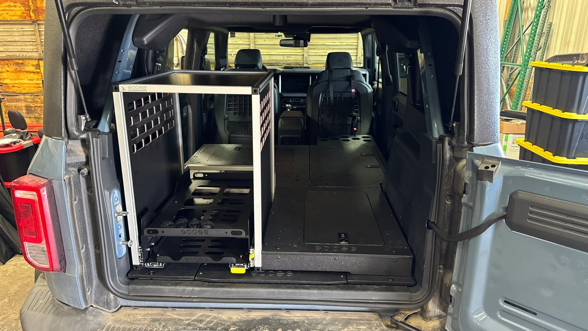 Goose Gear Ford - Bronco - 2021 - Present - 6th Gen - 4 Door - Explore Series - Seat Delete - Second Row - Low Profile