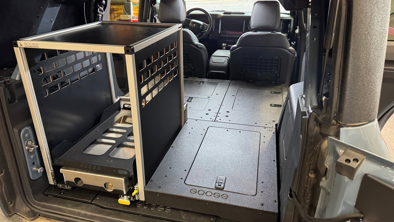 Goose Gear Ford - Bronco - 2021 - Present - 6th Gen - 4 Door - Explore Series - Seat Delete - Second Row - Low Profile