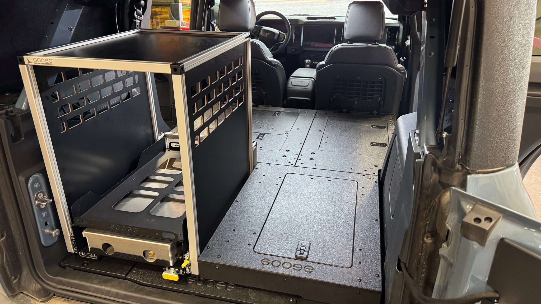 Goose Gear Ford - Bronco - 2021 - Present - 6th Gen - 4 Door - Explore Series - Seat Delete - Second Row - Low Profile