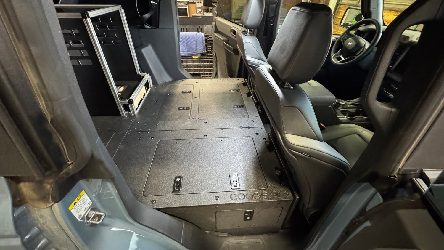 Goose Gear Ford - Bronco - 2021 - Present - 6th Gen - 4 Door - Explore Series - Seat Delete - Second Row - Low Profile