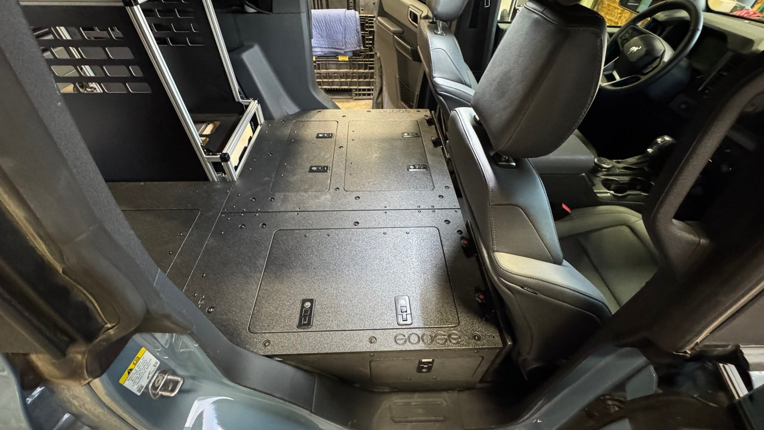 Goose Gear Ford - Bronco - 2021 - Present - 6th Gen - 4 Door - Explore Series - Seat Delete - Second Row - Low Profile