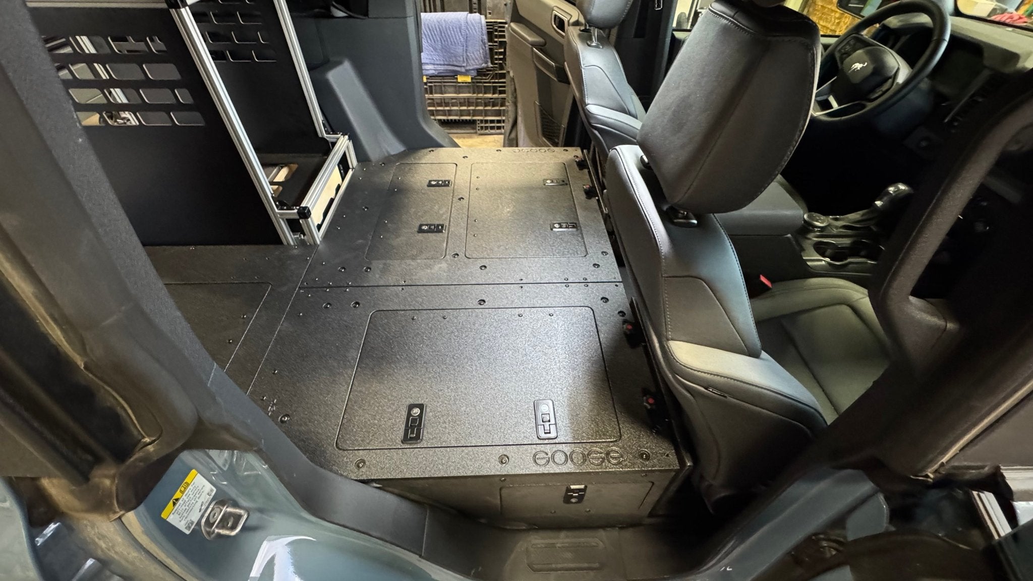 Goose Gear Ford - Bronco - 2021 - Present - 6th Gen - 4 Door - Explore Series - Seat Delete - Second Row - Low Profile