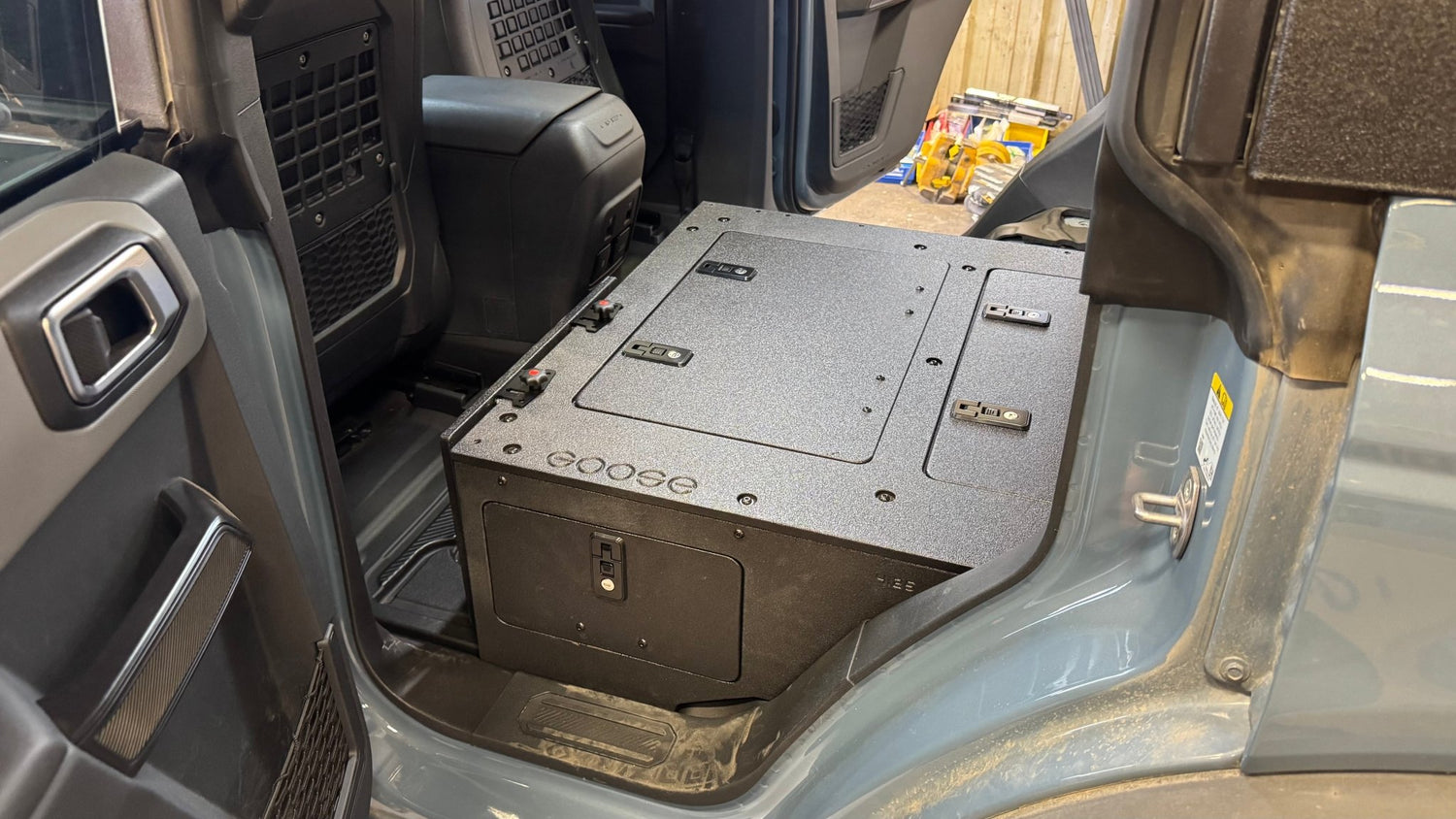 Goose Gear Ford - Bronco - 2021 - Present - 6th Gen - 4 Door - Explore Series - Seat Delete - Second Row - Low Profile