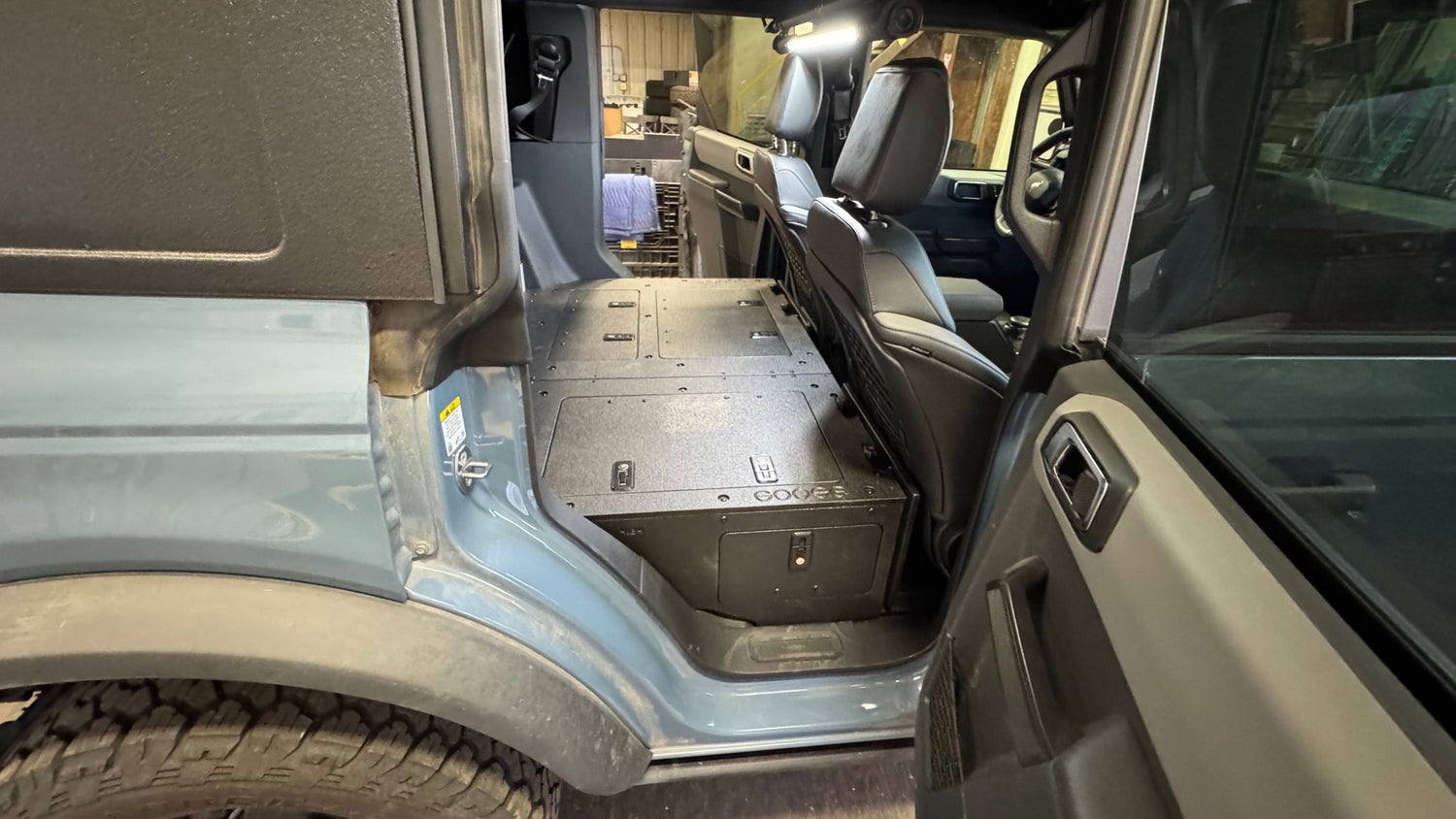 Goose Gear Ford - Bronco - 2021 - Present - 6th Gen - 4 Door - Explore Series - Seat Delete - Second Row - Low Profile