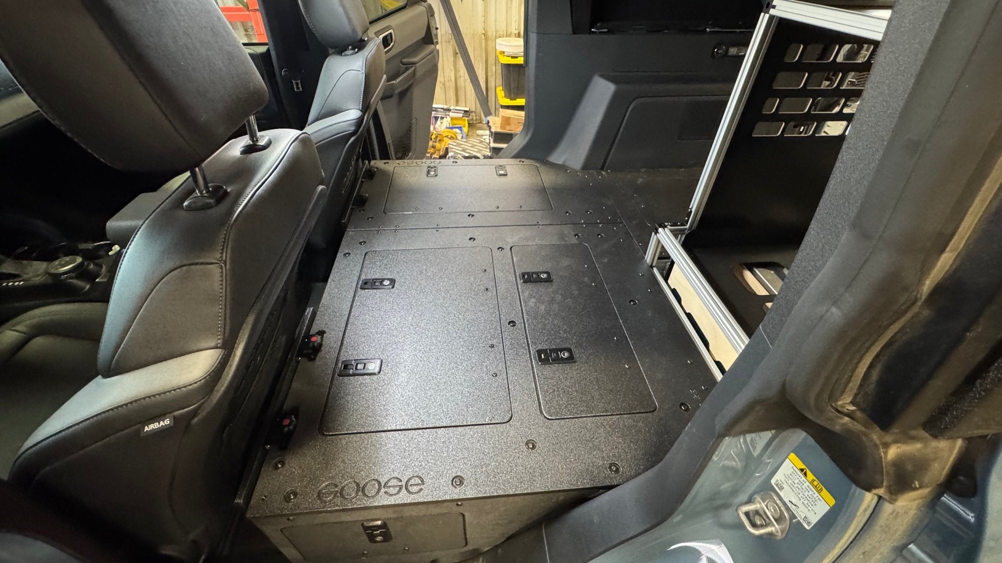 Goose Gear Ford - Bronco - 2021 - Present - 6th Gen - 4 Door - Explore Series - Seat Delete - Second Row - Low Profile