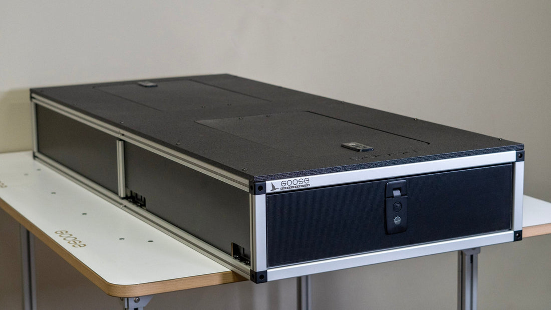 Goose Gear Ford Excursion 2000 - 2006 1st Gen. - Single Drawer Module - 25 3/4" Wide x 8" High x 59" Depth