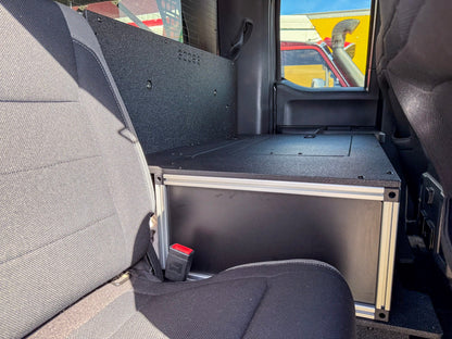 Goose Gear Ford - F150 - 2015 - Present - 13th - 14th Gen - Super Cab - without the center mounted B&amp;O Subwoofer - Explore Series - Single Drawer Module - With Fitted Top Plate