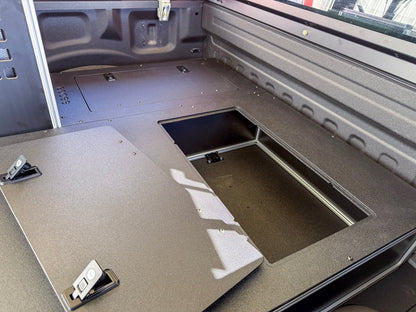 Goose Gear Ford F150 Raptor 2015 - 2020 2nd Gen. SuperCrew - Truck Bed Sleep Deck Drawer with Cubbie