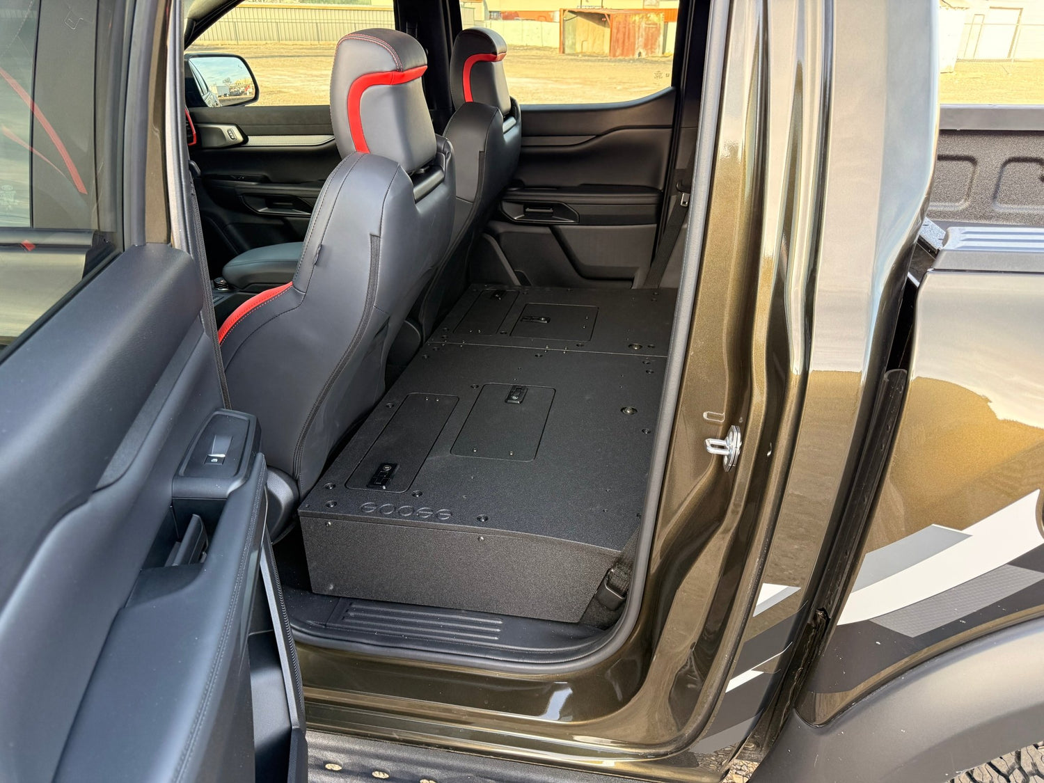 Goose Gear Ford - Ranger - 2025 - Present - Raptor - 1st Gen - T6.2 Platform - Explore Series - Second Row Seat Delete - 100%