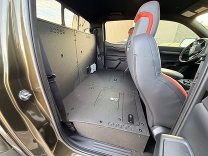 Goose Gear Ford - Ranger - 2025 - Present - Raptor - 1st Gen - T6.2 Platform - Explore Series - Second Row Seat Delete - 100%