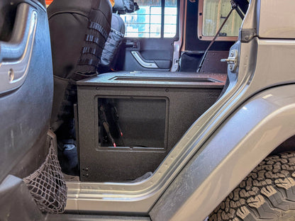 Goose Gear Jeep - Wrangler - 2007 - 2018 - JKU - 4 Door - Explore Series - Seat Delete Plate System - Second Row - Module Based - 8" Module