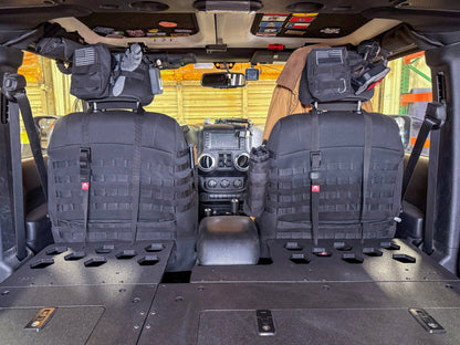 Goose Gear Jeep - Wrangler - 2007 - 2018 - JKU - 4 Door - Explore Series - Seat Delete Plate System - Second Row - Module Based - 8" Module