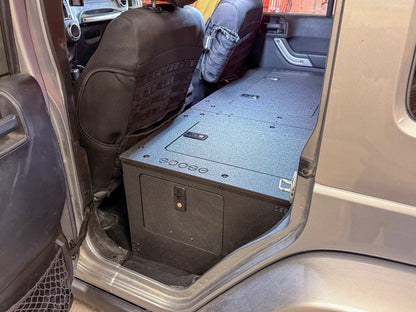 Goose Gear Jeep - Wrangler - 2007 - 2018 - JKU - 4 Door - Explore Series - Seat Delete Plate System - Second Row - Module Based - 8" Module