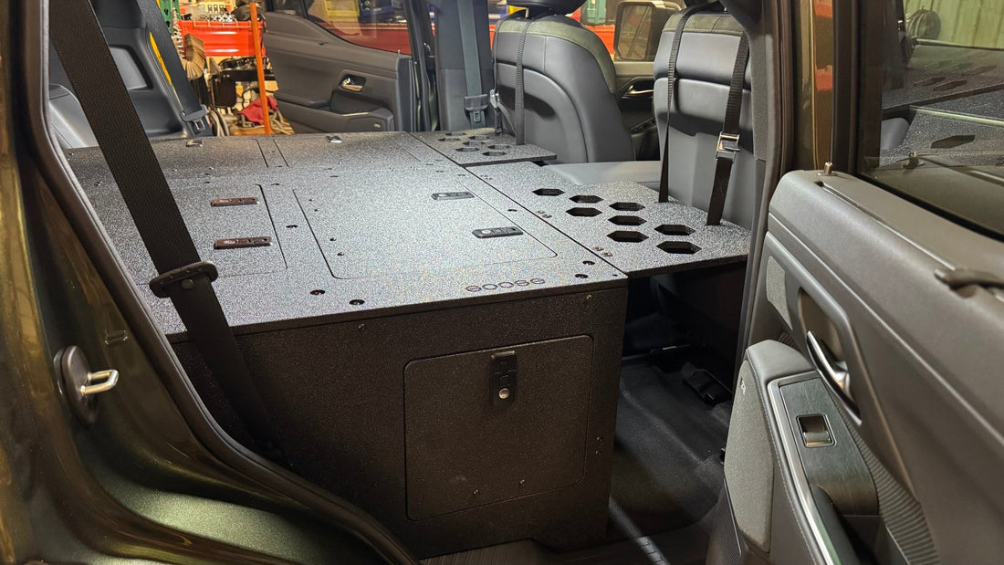 Goose Gear Lexus - GX550 - 2024 - Present - Explore Series - Seat Delete Plate System - Second Row - 10" Module Based